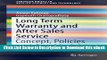 [Get] Long Term Warranty and After Sales Service: Concept, Policies and Cost Models