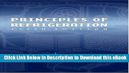 Download ePub Principles of Refrigeration (5th Edition) Popular Collection