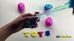 ABC SURPRISES EGG LEARN TO SPELL COLORS Disney Car Toys Lightning McQueen Mater Thomas Tra