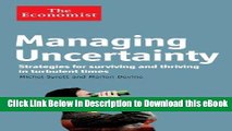 [Get] The Economist: Managing Uncertainty: Strategies for Surviving and Thriving in Turbulent