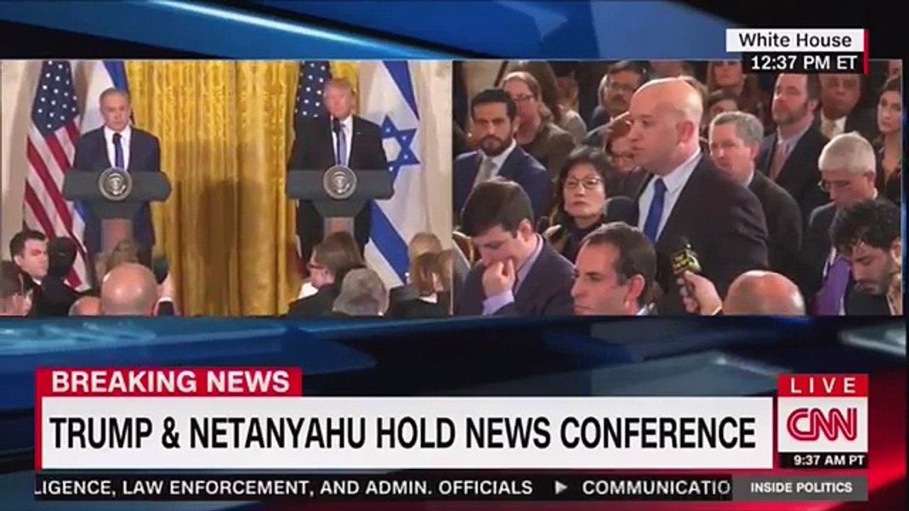 Trump and Netanyahu News Conference February 15th 2017