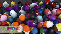 Learn Colors with Surprise Eggs Prank 3D for Kids Toddlers Color Balls Smiley Face