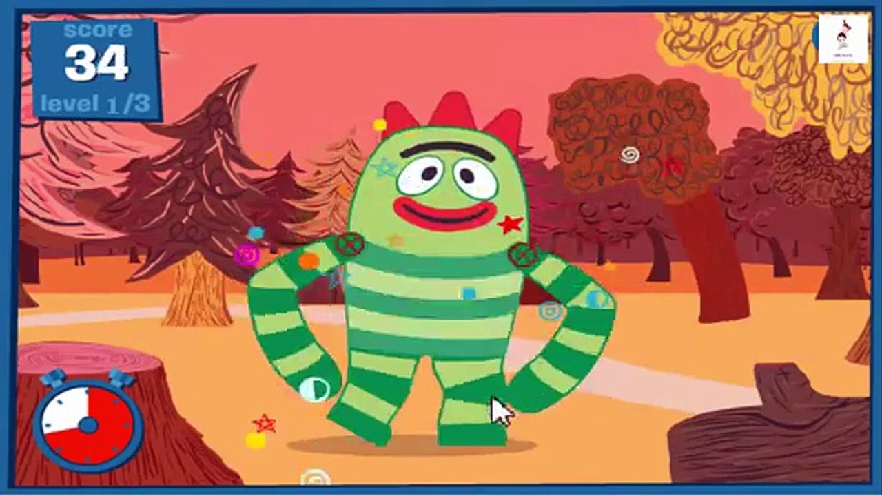 Yo Gabba Gabba - Brobees Dancey Dance Game - Kid Games