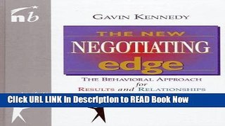 [Best] The New Negotiating Edge: The Behavioral Approach for Results and Relationships (People