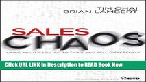[PDF] Sales Chaos: Using Agility Selling to Think and Sell Differently Online Books