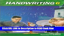 [Reads] Handwriting 6 for Christian Schools (Handwriting for Christian Schools) Free Books