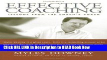 [Download] Effective Coaching: Lessons from the Coach s Coach Free Books
