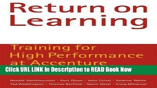 [Best] Return on Learning: Training for High Performance at Accenture Online Books