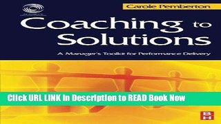 [Reads] Coaching to Solutions Free Books