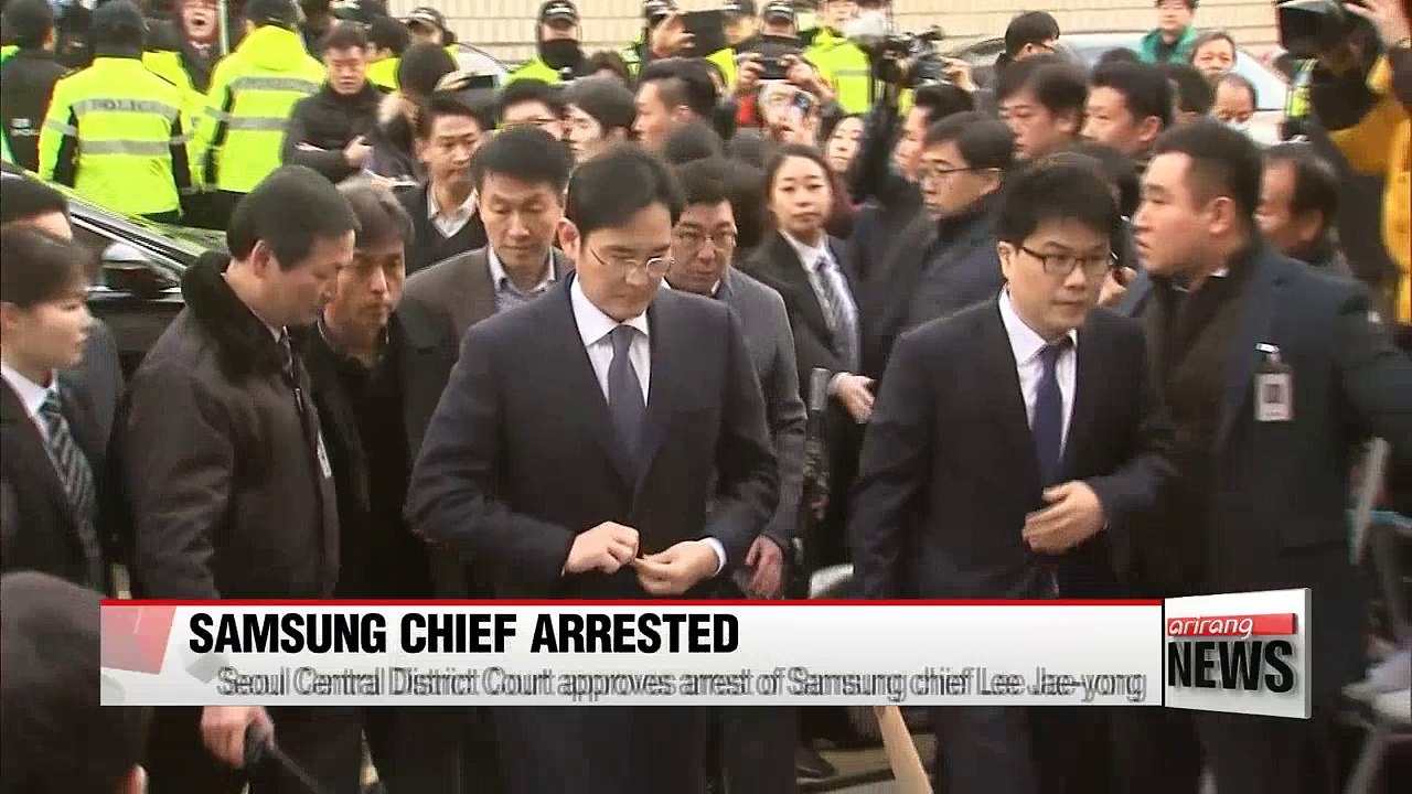 Court issues arrest warrant for Samsung heir apparent Lee Jae-yong on bribery charges