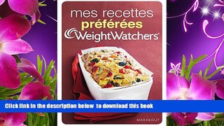 PDF  Mes recettes préférées Weight Watchers  Full Book