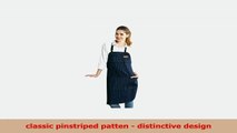 Vantoo Unisex Chef Kitchen Adjustable Denim Apron with Pockets for Men and WomenNavy Blue ef295d99