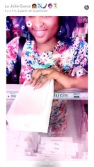 Sandra Kacou après le bizi le shopping