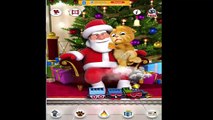 Talking Tom Talking Ginger Santa Claus