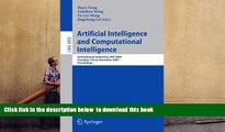 PDF [FREE] DOWNLOAD  Artificial Intelligence and Computational Intelligence: International