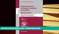 PDF [FREE] DOWNLOAD  Universal Access in Human-Computer Interaction. Intelligent and Ubiquitous