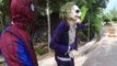 Congelados Elsa Bebés Secuestrados y Extorsionados por Joker! Spiderman, el Superhéroe vs Maléfica en Re