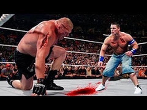 John Cena vs Brock Lesnar - BROCK LESNAR Almost Died
