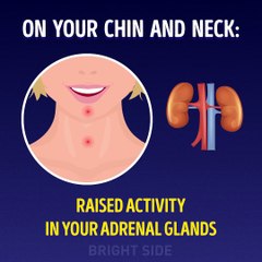 Spots in these places indicate problems with your health