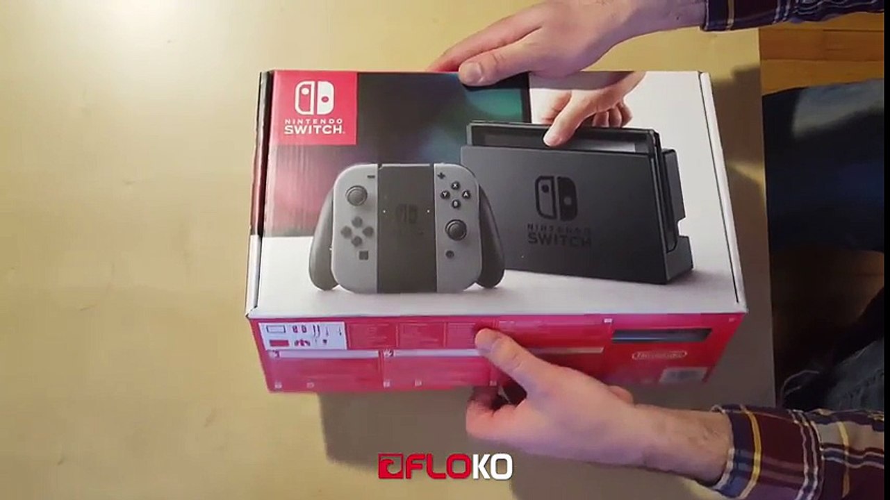 First Nintendo Switch Unboxing