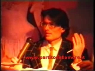Mauro Biuzzi alla prima conferenza stampa del PdA. VI parte.