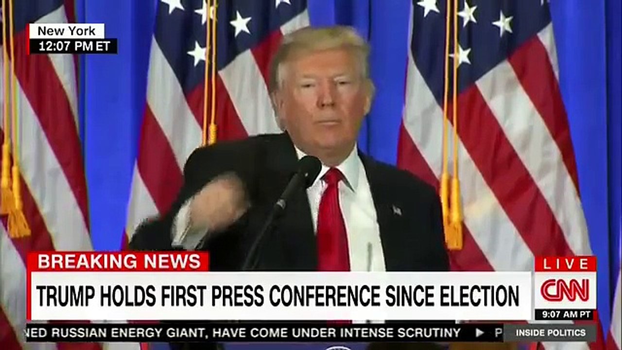 Donald Trump says cnn is a fake news