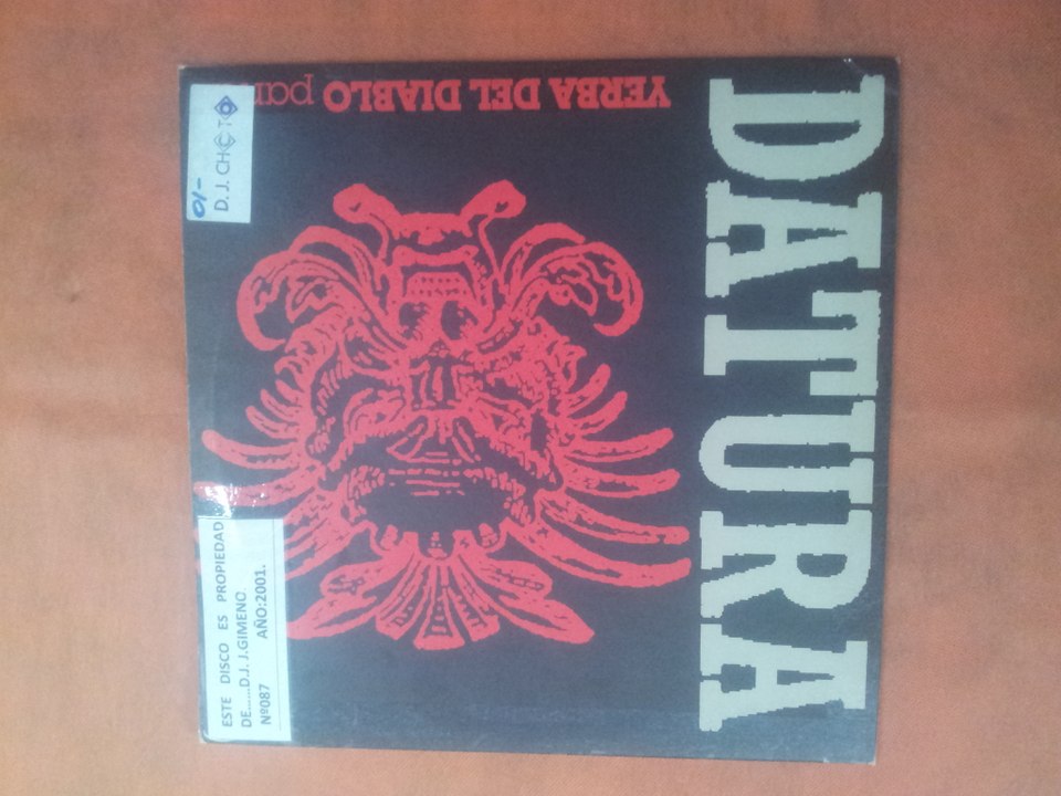 DATURA.''YERBA DEL DIABLO.(PART III.)''.(YERBA DEL DIABLO.(D.J. CIRILLO  REMIX.)(12''.)(2001.)