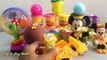 Play Doh - Disney Princess - Surprise Eggs - Mickey Mouse and Minnie Mouse, Toys Tracto [HD]