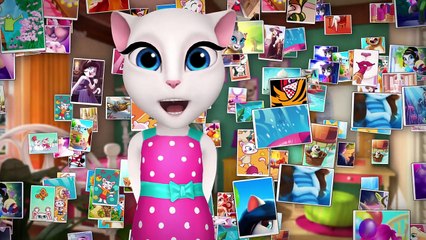 My Talking Angela Stickers - A Day in My Life