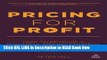 [Reads] Pricing for Profit: How to Develop a Powerful Pricing Strategy for Your Business Online