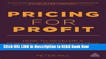 [Reads] Pricing for Profit: How to Develop a Powerful Pricing Strategy for Your Business Online