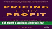 [Best] Pricing for Profit: How to Develop a Powerful Pricing Strategy for Your Business Free Books