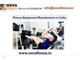 Buy user-friendly gym equipments from Nova Fitness