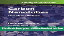 Read Book Carbon Nanotubes: Methods and Protocols Download Online