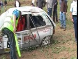Accident prologue rally vosgiens