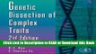 Read Book Genetic Dissection of Complex Traits, Volume 60, Second Edition (Advances in Genetics)