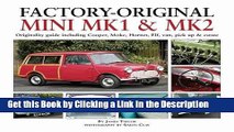 PDF [FREE] DOWNLOAD Factory-Original Mini Mk I   Mk II: Originality guide including Cooper, Moke,