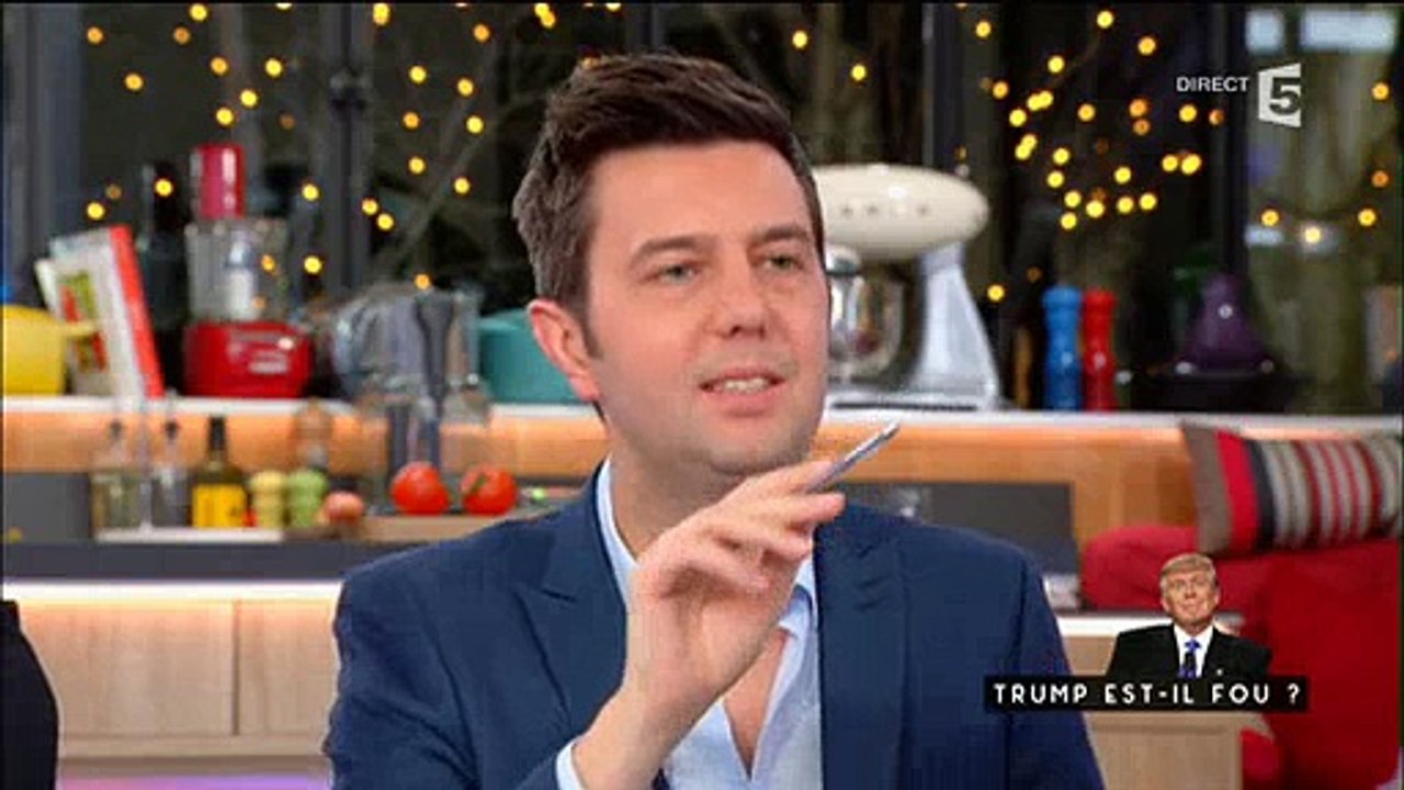 Donald Trump est-il fou ? Un spécialiste répond à la question dans "C à vous" et ce n'est pas triste !