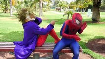 ELSA vs JOKER & INSECTS in Real Life - Doctor Spiderman Performs Surgery Funny Superhero M