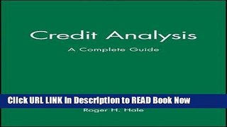 [Best] Credit Analysis: A Complete Guide Online Books