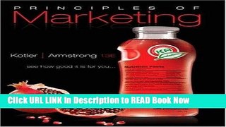 [Download] Principles of Marketing (13th Edition) Online Books