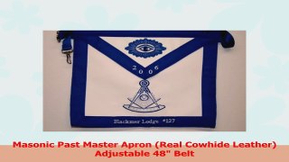 D3000 Masonic Apron Past Master MADE IN THE USA 48 adjustable belt 69c0186a
