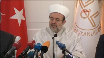 Görmez; Islamofobik Nefretin Seçim Atmosferlerinde Yarış Haline Getirilmesi Kabul Edilemez 3