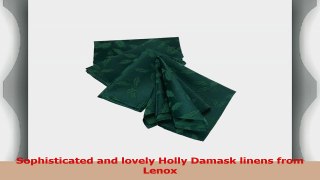 Lenox Holly Damask Napkin 4Pack Green ed097c60