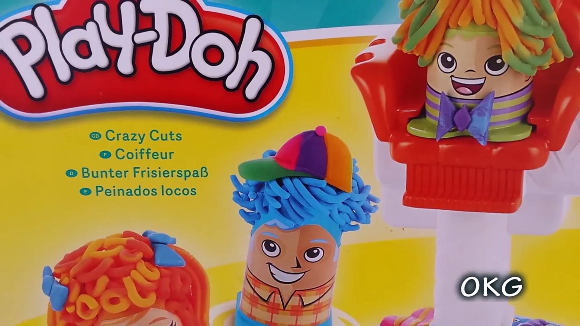 play doh crazy hair