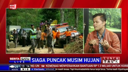 Lunch Talk: Siaga Puncak Musim Hujan #1