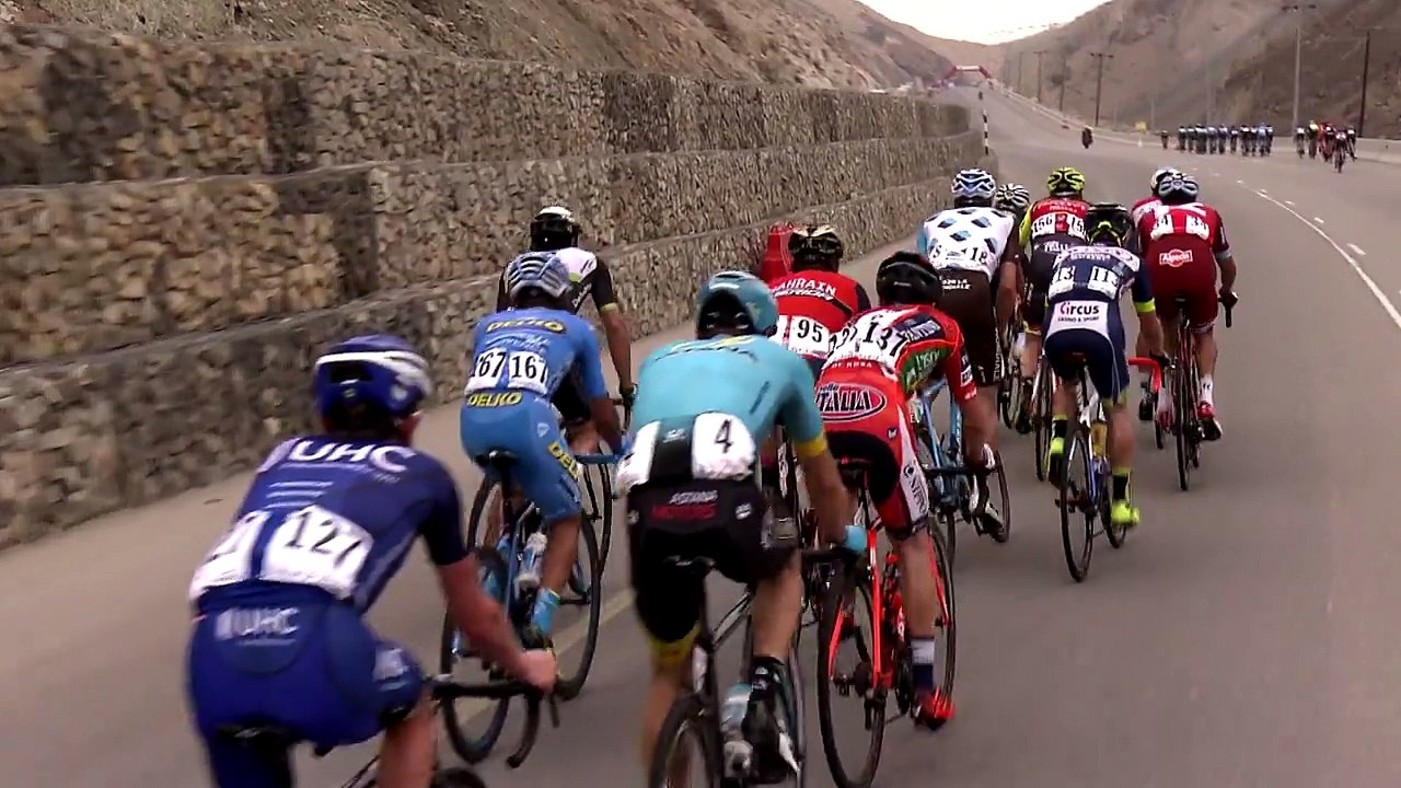Last kilometer - Stage 2 - Tour of Oman 2017