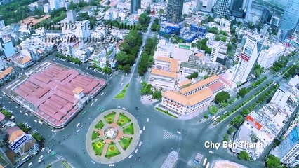 Toàn cảnh Sài Gòn - TP.HCM từ trên cao