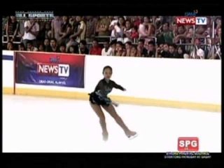 News TV All Sports: Keith Stephanie Angeles' Ice Skating Routine