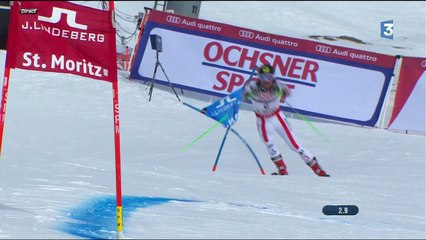 Marcel Hirscher, patron de la première manche du Géant